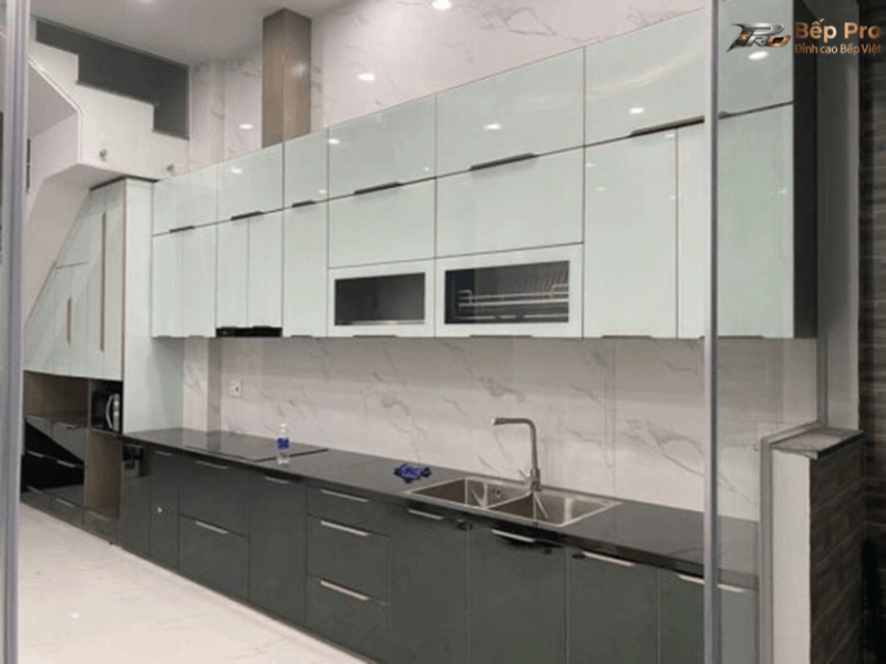 Tủ nhôm hợp kim nguyên tấm cánh kính